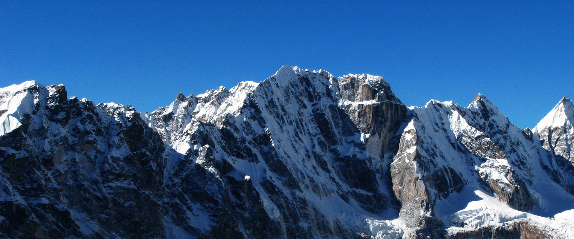 A picture of Lobuche East Peak Climbing with beautiful scene at background.